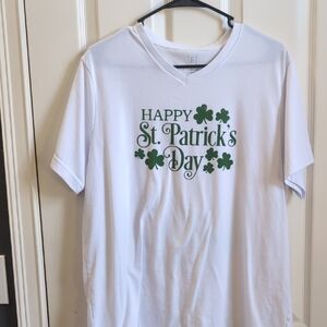 White St. Patrick's Day T-Shirt